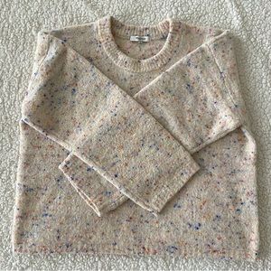 Madewell Hensley Pullover Sweater in Rainbow Donegal, Color: Spacedye Confetti
